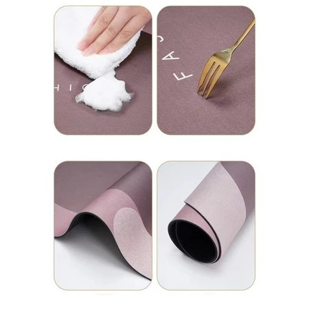 kit Tapete para Banheiro de Secagem Rápida e Super Absorvente Ideal para Chuveiro Cozinha e Varanda